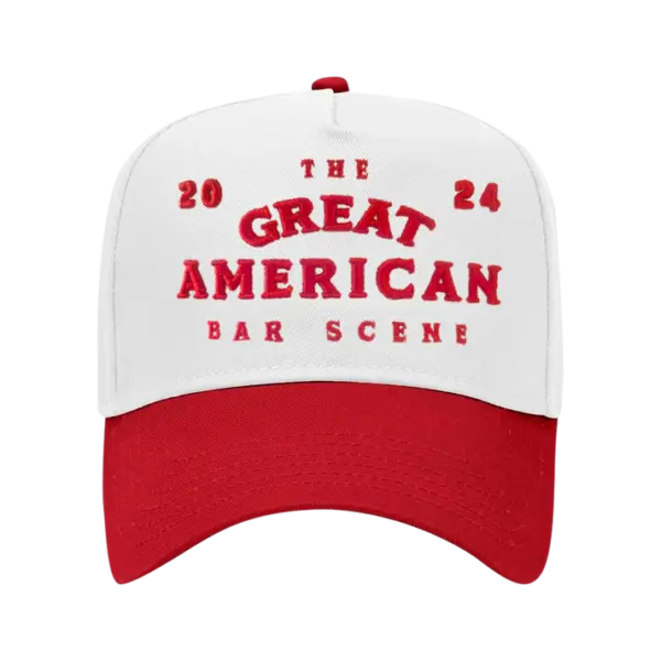 Bar Scene 2024 Hat Red and White