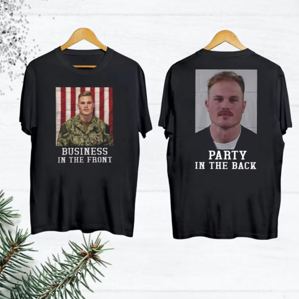 Zach Bryan Mugshot Front And Back Shirt